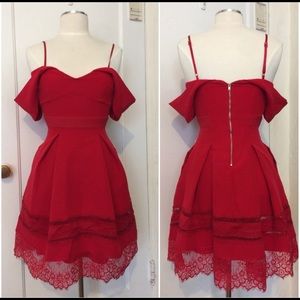 Francesca’s Red short dress